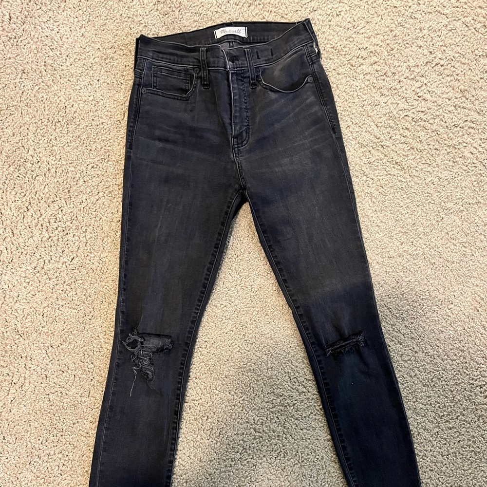 Madewell Black Skinny Jeans